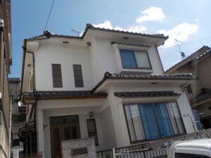 広島市佐伯区外壁塗装1　施工前